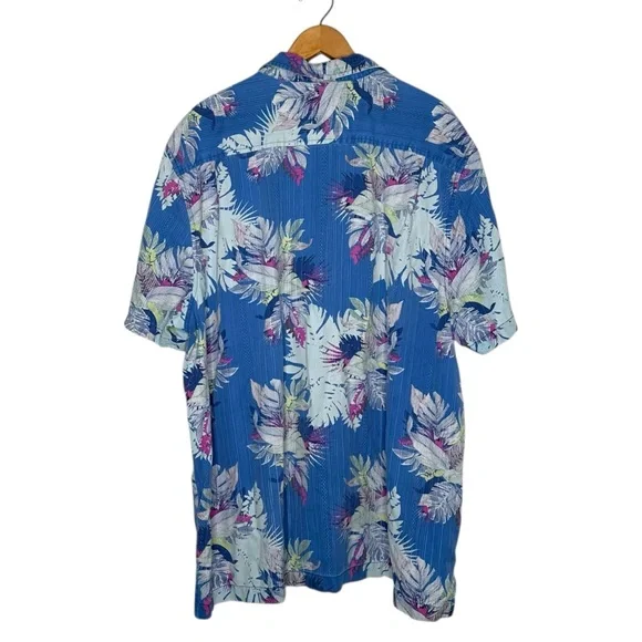 Tommy Bahama Button Up Silk Camp Shirt - Picture 3 of 5
